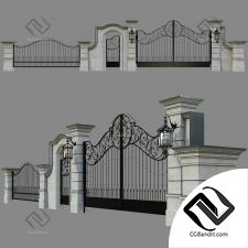 Forged fence 79